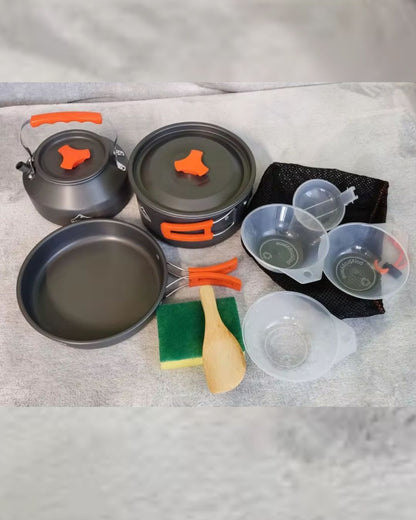 Widesea – Set de Cuisine de Camping Complet et Compact