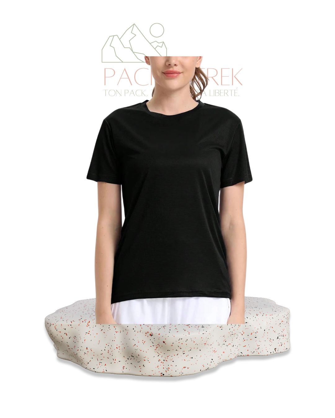 T-Shirt Sport Femme Ultraléger - Séchage Rapide & Respirant