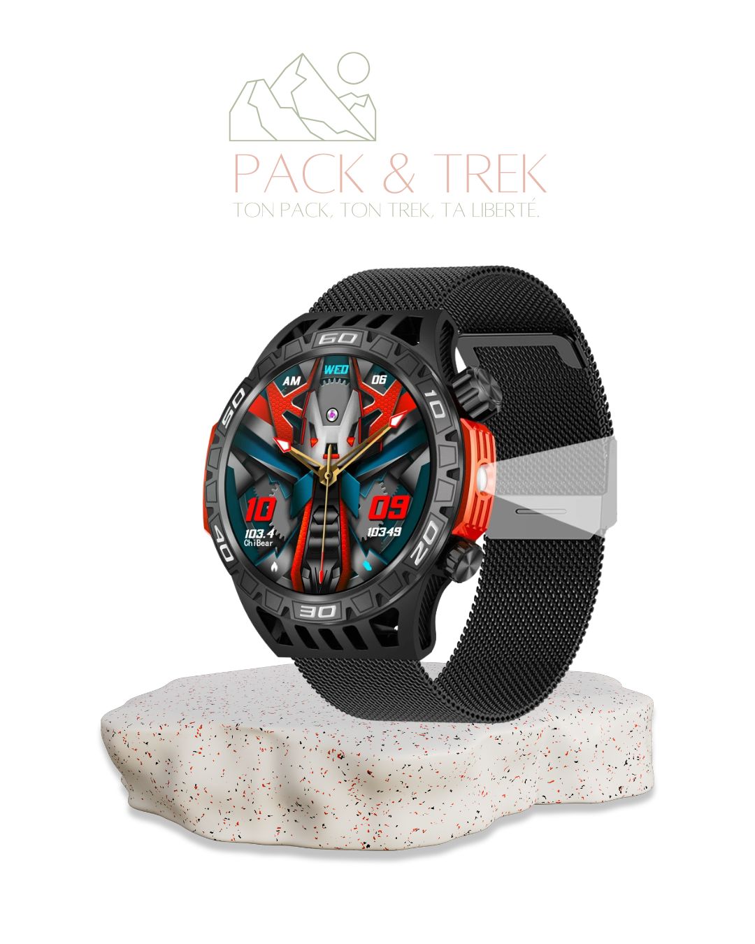 Montre Connectée Militaire Outdoor – ChiBear