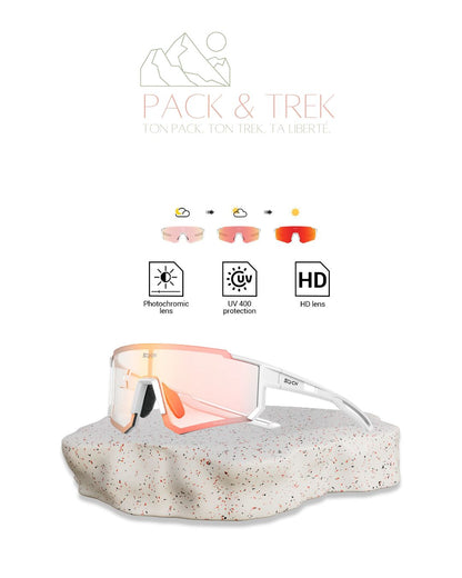 Lunettes de Randonnée Photochromiques - Vision Adaptative & Confort Tota