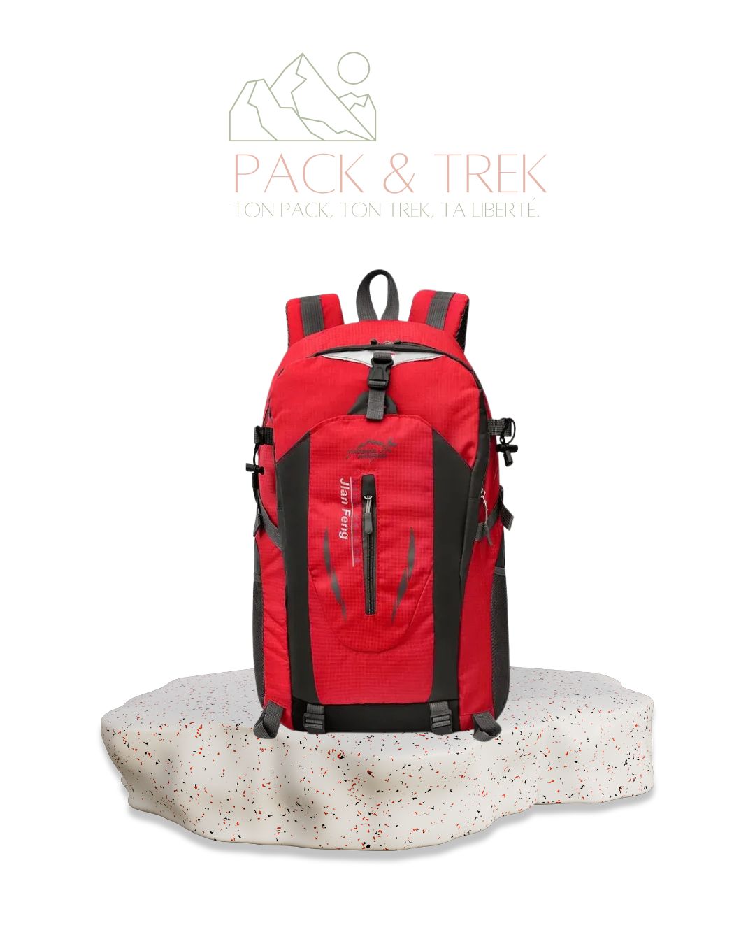 Sac à Dos Imperméable 40L – Polyvalent, Résistant et Confortable