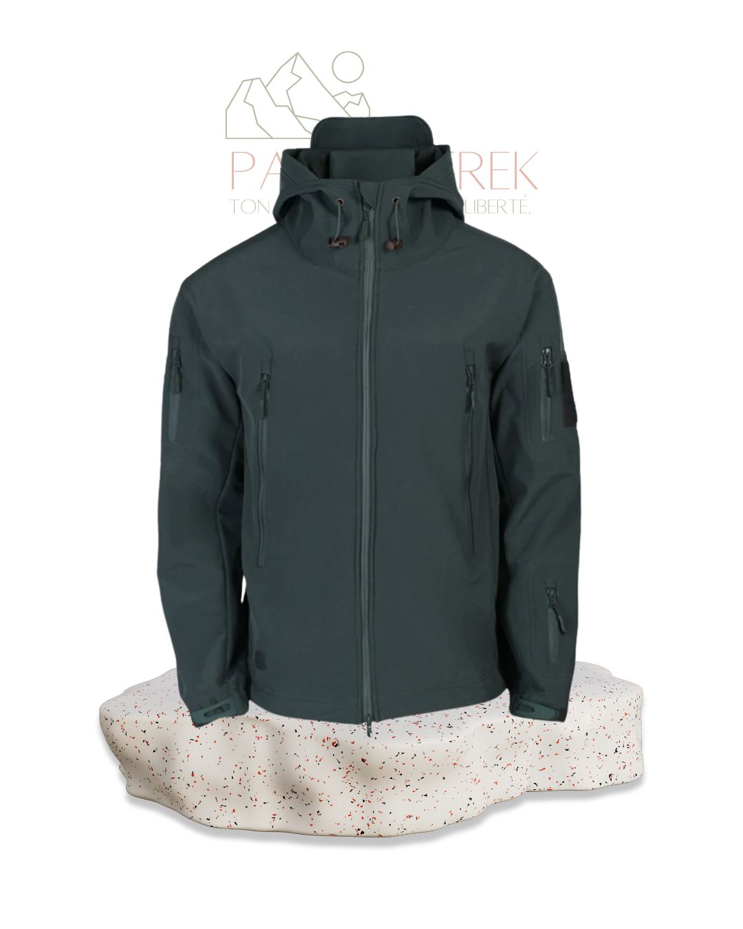 StormGuard Pro– Veste Softshell Imperméable & Coupe-Vent Randonnée
