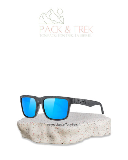 Lunettes de Soleil Polarisées Randonnée – Verres Miroir UV400 | Style Sport & Outdoor