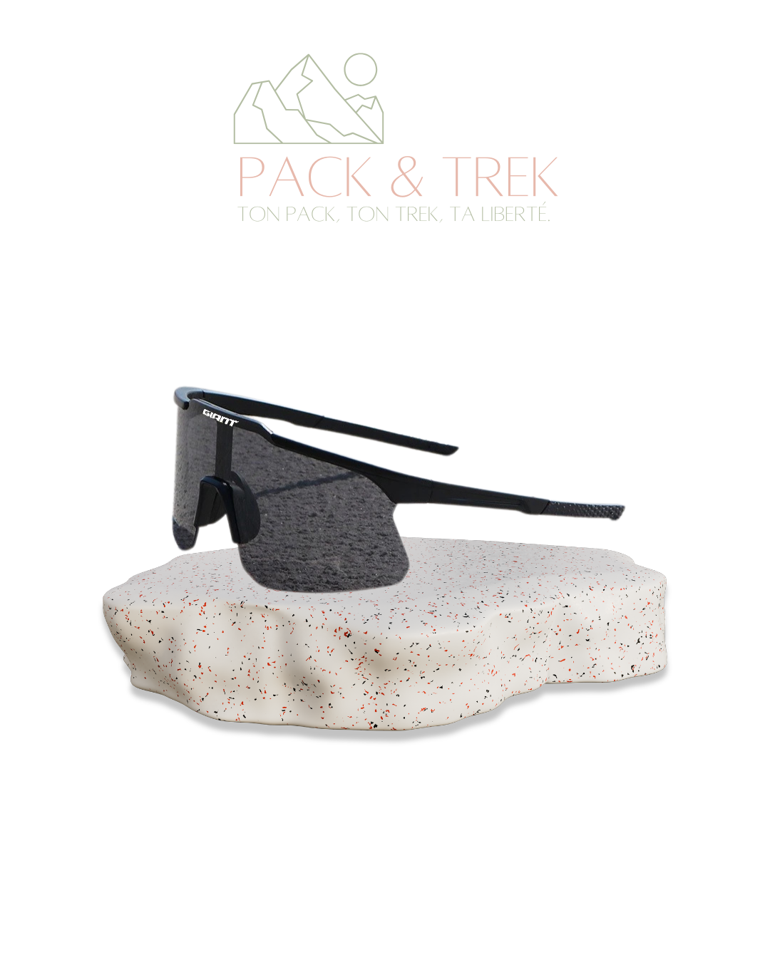 Lunettes de Randonnée & Sport UV400 – Anti-Buée, Ultra-Légères 19g | Avec Étui