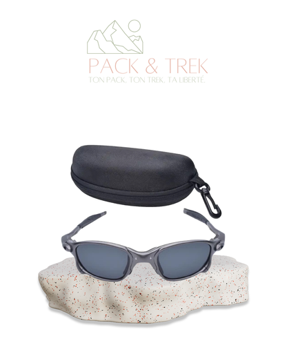 Lunettes de Randonnée Polarisées Homme Femme – Monture Métal UV400 | Sport & Outdoor