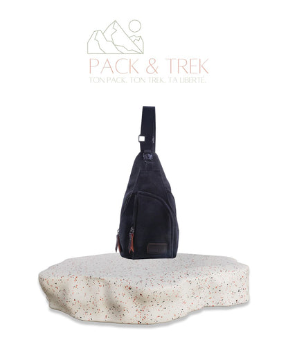 Sac Bandoulière Vintage en Toile pour Homme – Compact & Polyvalent