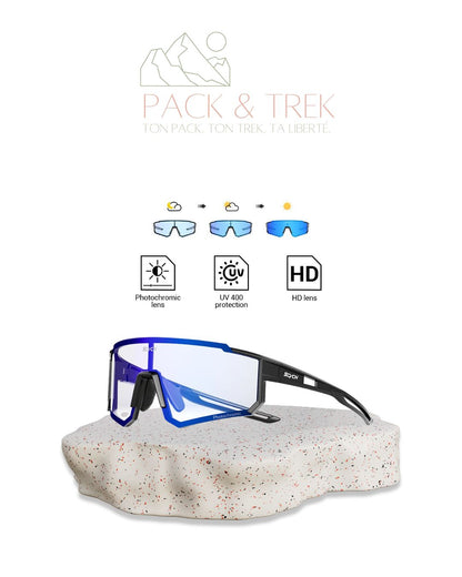 Lunettes de Randonnée Photochromiques - Vision Adaptative & Confort Tota