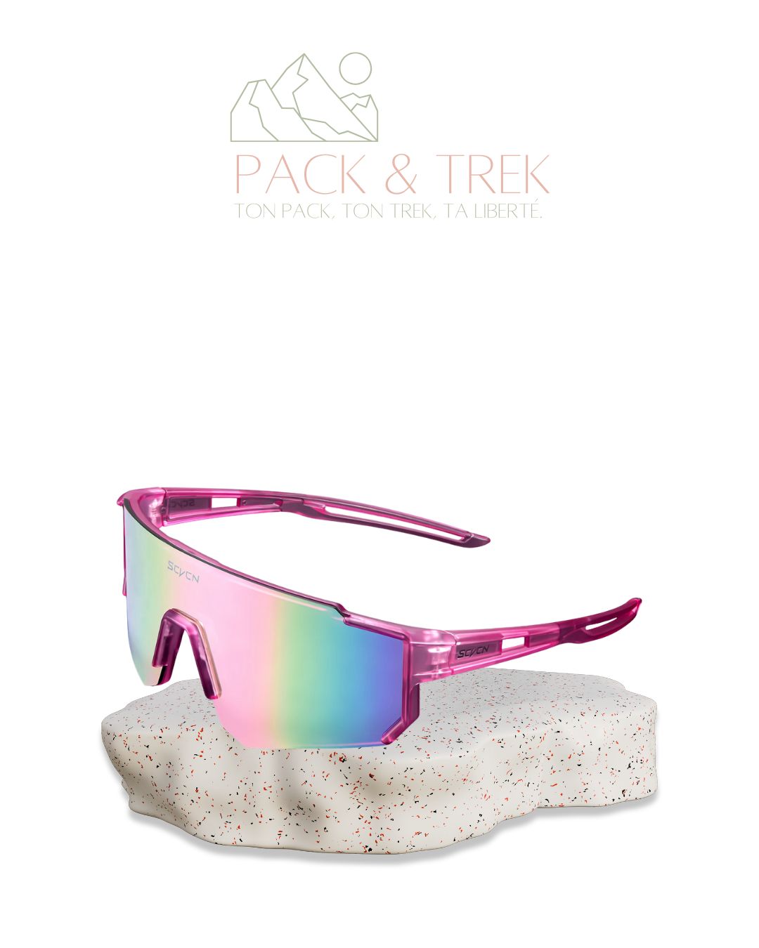 Lunettes de Randonnée à Verres Colorés – Style & Protection pour les Amoureux de la Nature