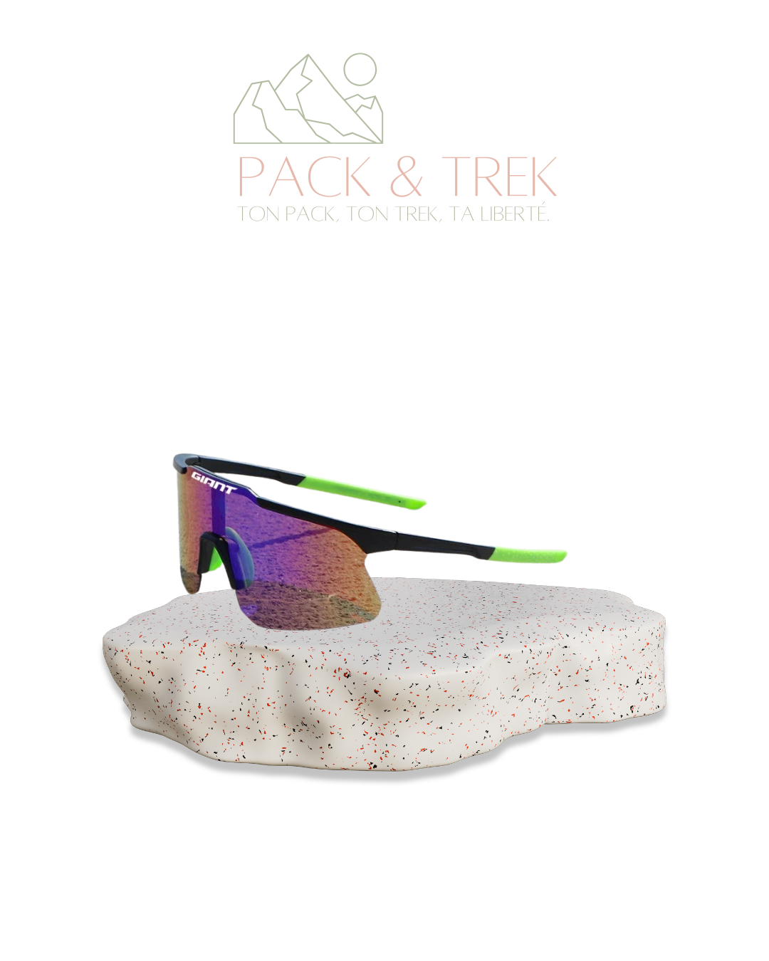 Lunettes de Randonnée & Sport UV400 – Anti-Buée, Ultra-Légères 19g | Avec Étui