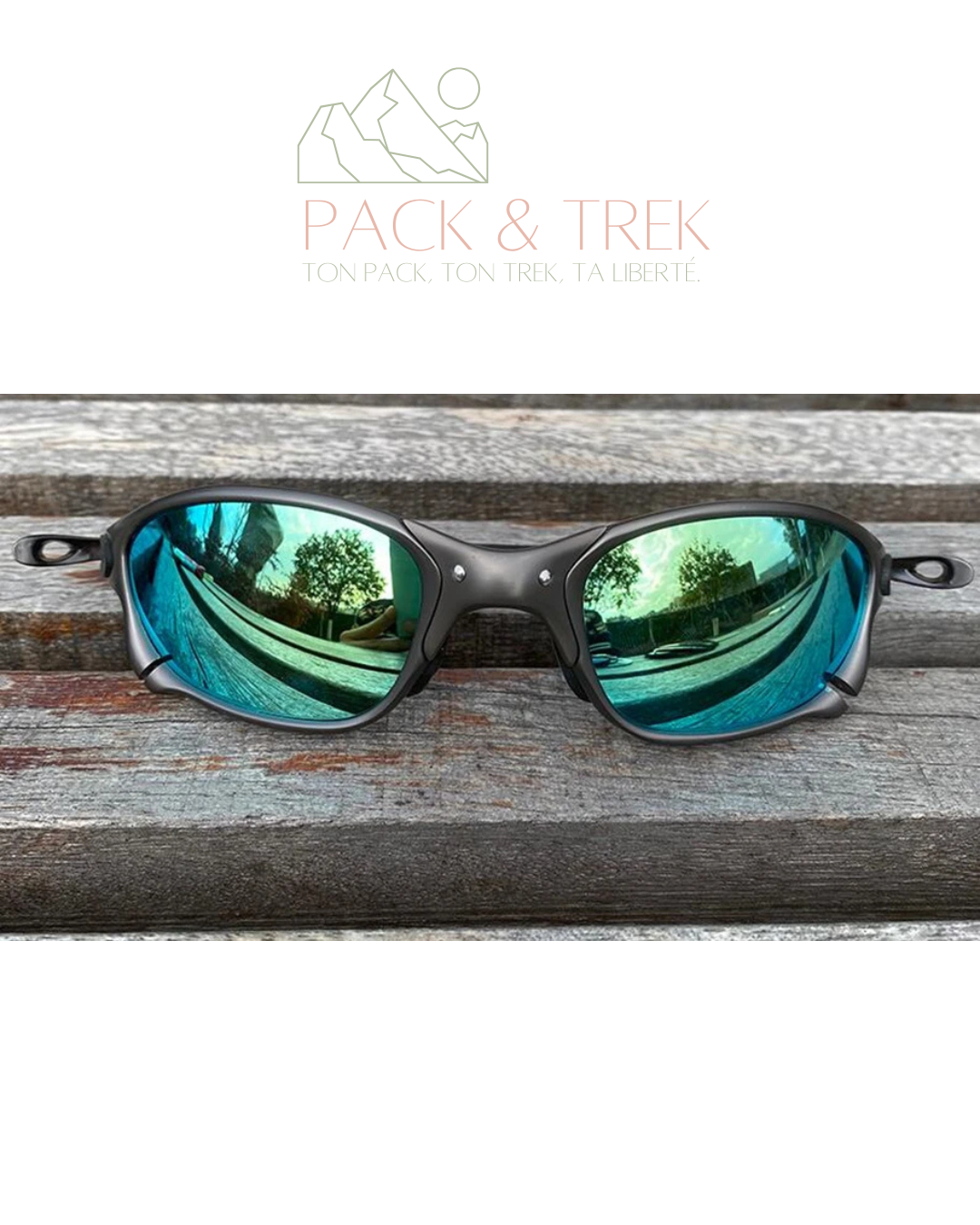 Lunettes de Randonnée Polarisées Homme Femme – Monture Métal UV400 | Sport & Outdoor