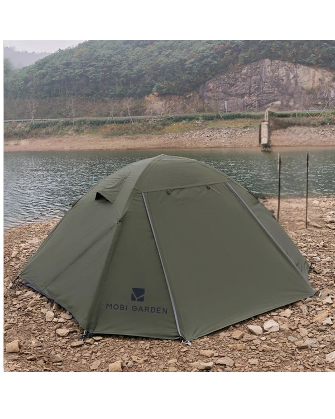 Tente de Randonnée Mobi Garden – 2/3 Personnes | Imperméable & Facile à Monter