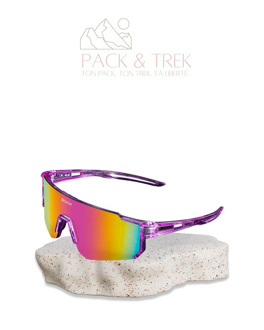 Lunettes de Randonnée à Verres Colorés – Style & Protection pour les Amoureux de la Nature