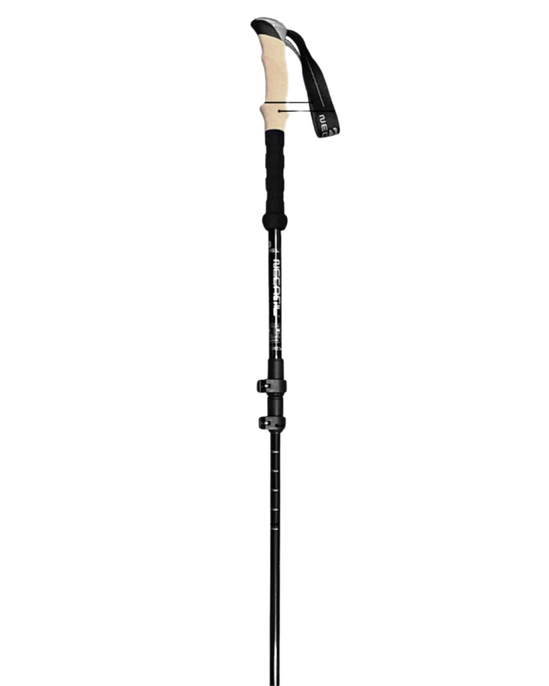 Bâton de Randonnée Télescopique Antichoc – 135 cm