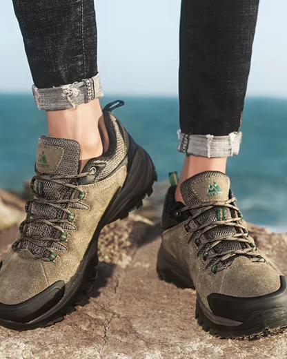 Chaussures de Randonnée Homme en Daim – Respirantes & Antidérapantes