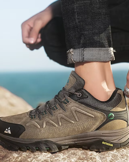 Chaussures de Randonnée Homme en Daim – Respirantes & Antidérapantes