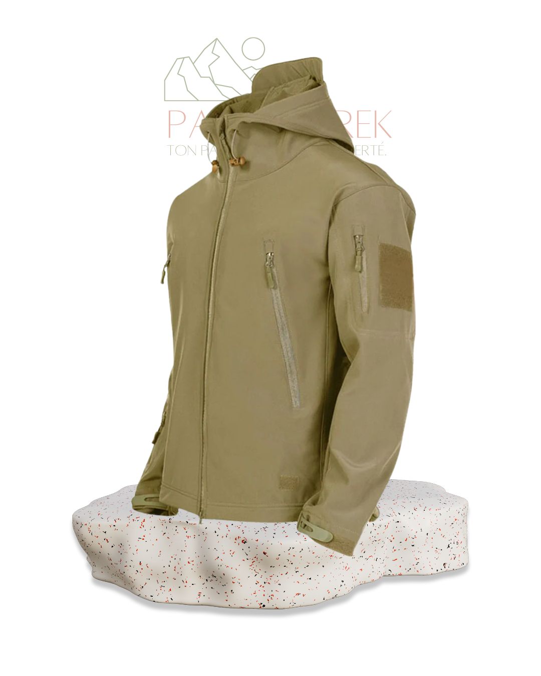 StormGuard Pro– Veste Softshell Imperméable & Coupe-Vent Randonnée