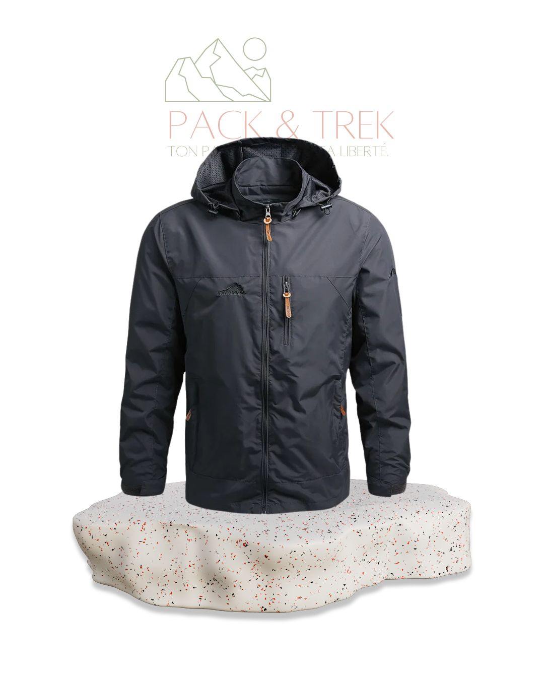 Tactical Shield – Veste Coupe-Vent Imperméable Randonnée