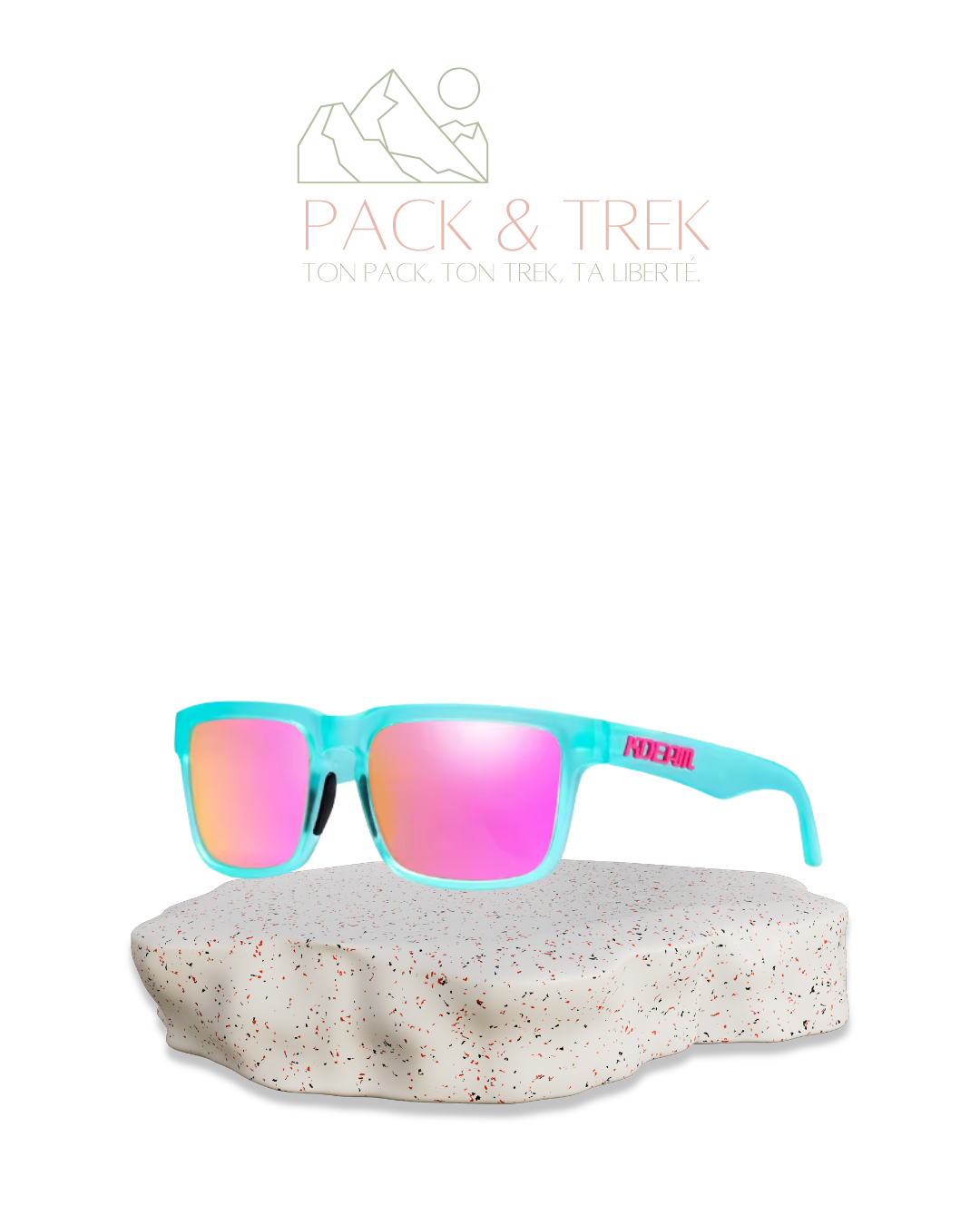 Lunettes de Soleil Polarisées Randonnée – Verres Miroir UV400 | Style Sport & Outdoor